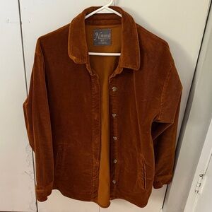 Women’s Corduroy Jacket in Rust